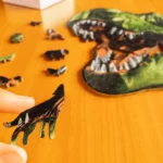 Dinosaurus - Drevené puzzle 4