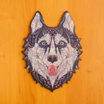 Husky - Drevené puzzle 2