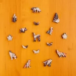 Husky - Drevené puzzle 4