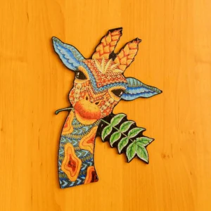 Zvedavá žirafa – Drevené puzzle 2