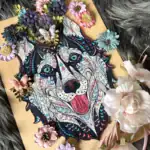 Husky - Drevené puzzle 7