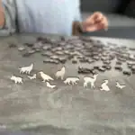 Husky - Drevené puzzle 8