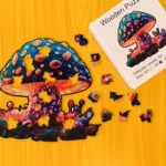 Kúzelná huba – Drevené puzzle 1