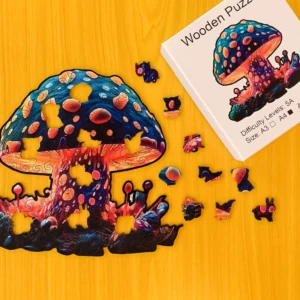 Kúzelná huba – Drevené puzzle 1