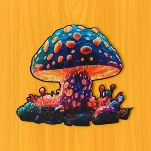 Kúzelná huba – Drevené puzzle 2