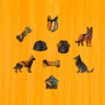 Legendárny nemecký ovčiak – Drevené puzzle 3