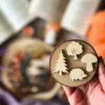 Lesný ježko – Drevené puzzle 6