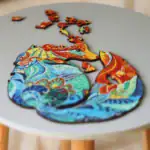 Líška - Drevené puzzle 7