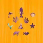Očarujúca morská panna – Drevené puzzle 3