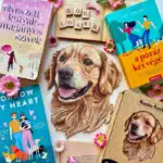 Priateľský zlatý retriever – Drevené puzzle 4