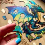 Strašným Drakom - Drevené puzzle 5