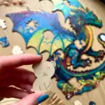 Strašným Drakom - Drevené puzzle 6