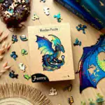 Strašným Drakom - Drevené puzzle 7