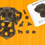 Verný labrador – Drevené puzzle 1
