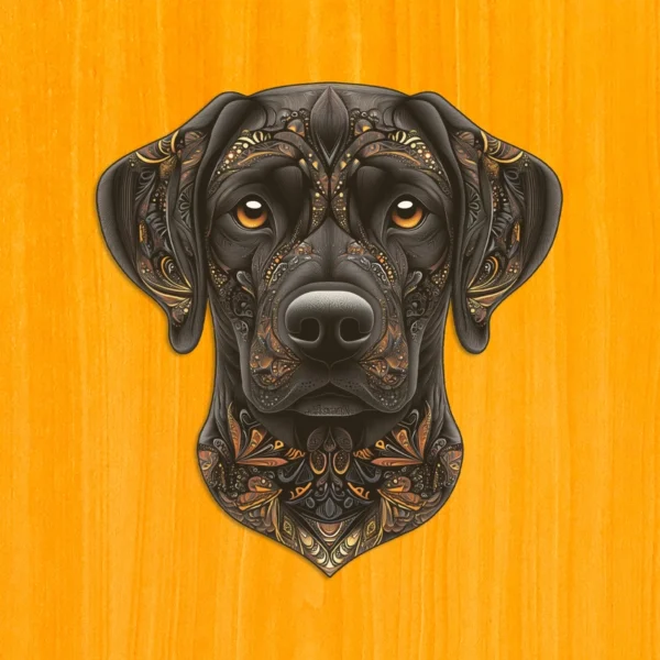 Verný labrador – Drevené puzzle 2