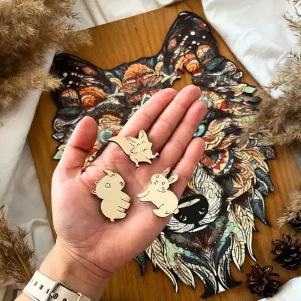 Vlkom - Drevené puzzle 7