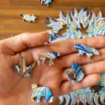 Zimným lev - Drevené puzzle 8