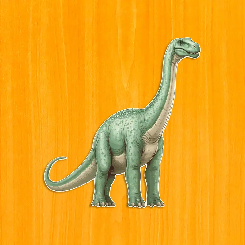 Brachiosaurus – Drevené puzzle 2