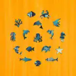 Čarovný delfín – Drevené puzzle 3