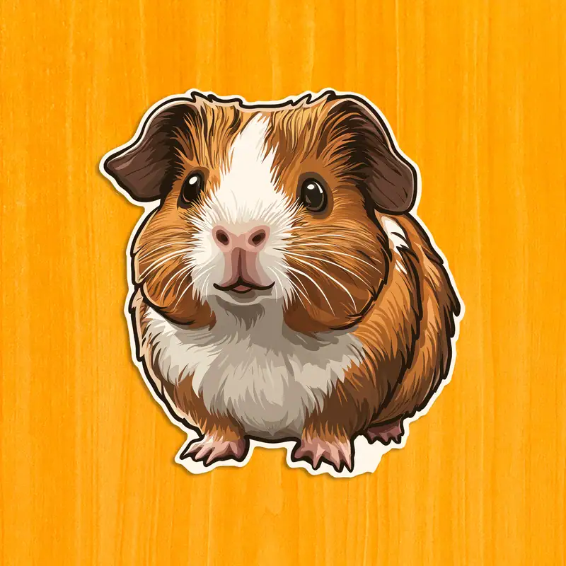 Roztomilé morča – Drevené puzzle 2