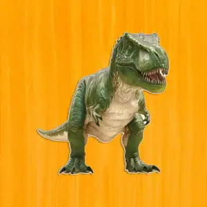 T-rex – Drevené puzzle 2
