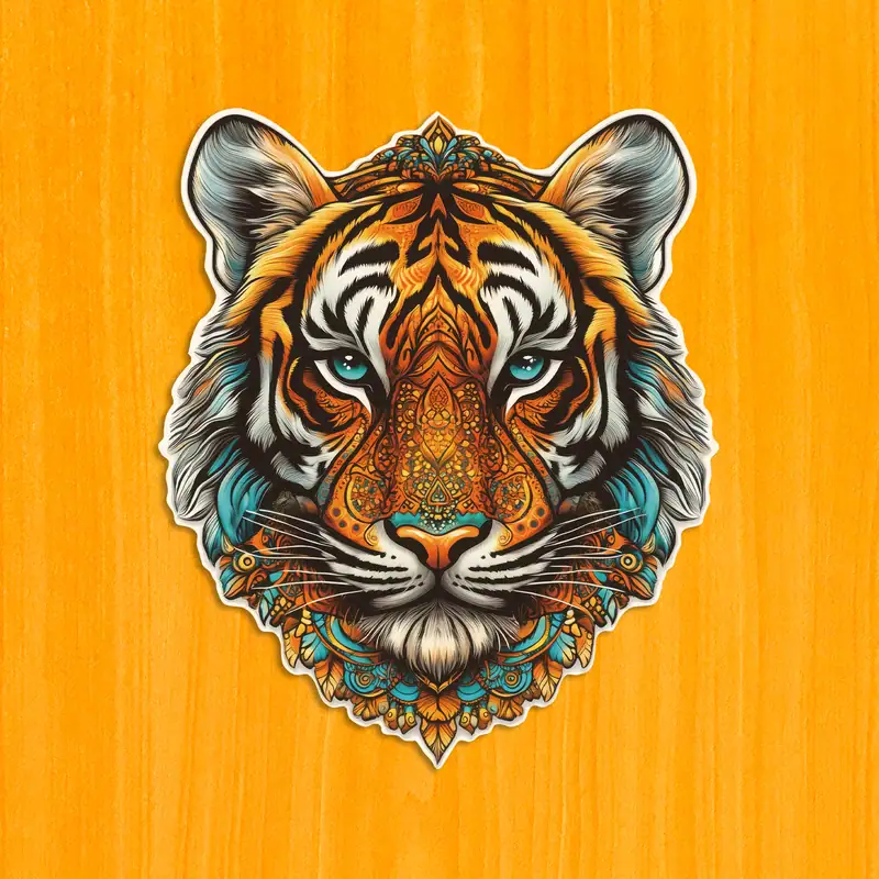 Vznešený tiger – Drevené puzzle 2